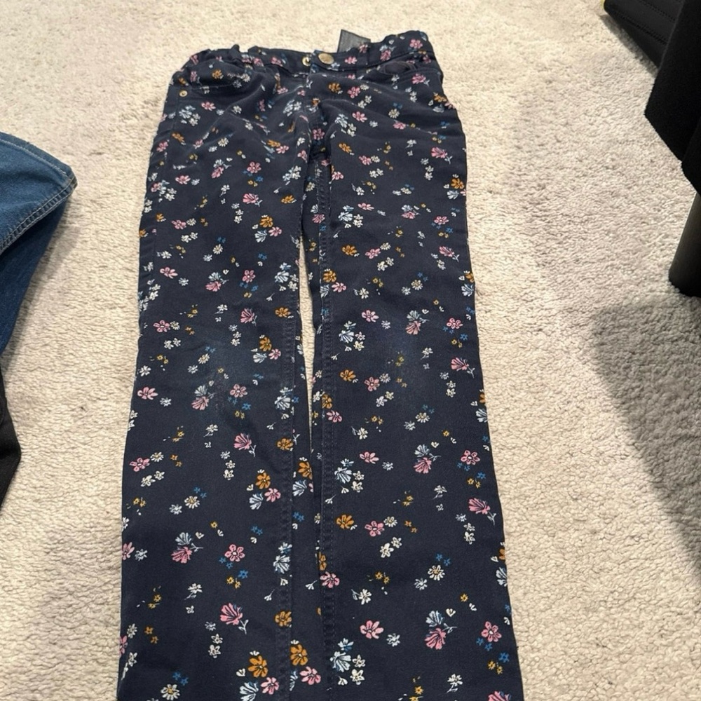 Floral Print Pants